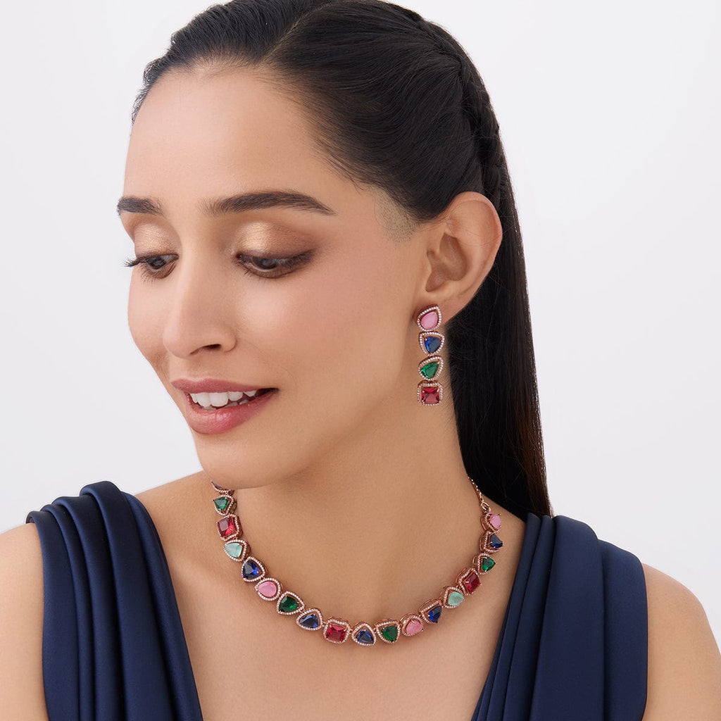 Zircon Necklace Zircon Necklace 164126