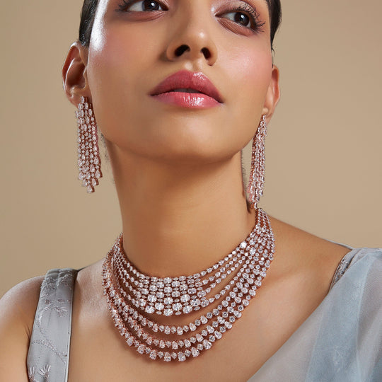 Zircon Necklace Zircon Necklace 167809