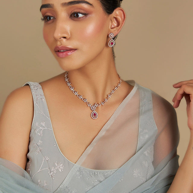 Zircon Necklace Zircon Necklace 169314