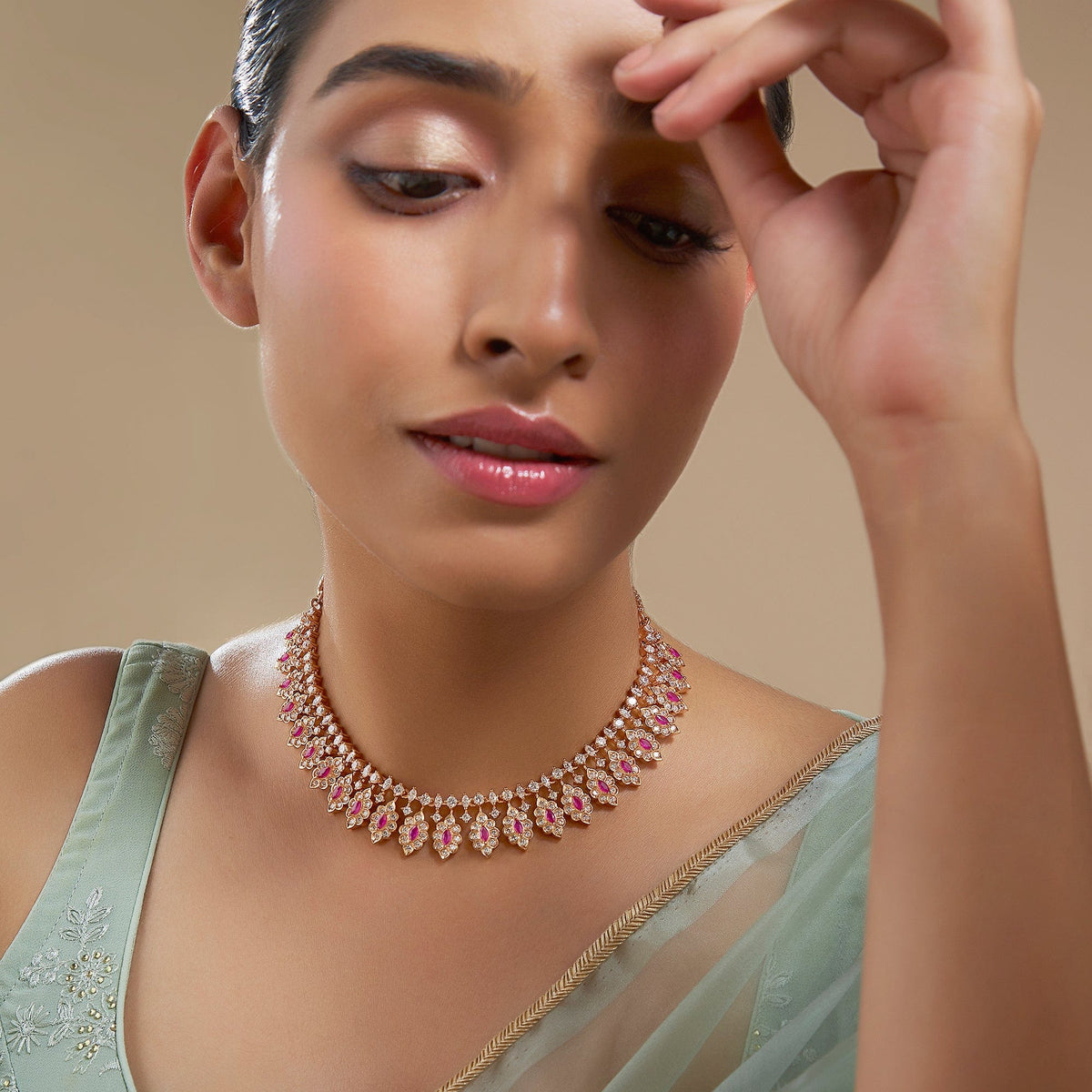 Zircon Necklace Zircon Necklace 169763