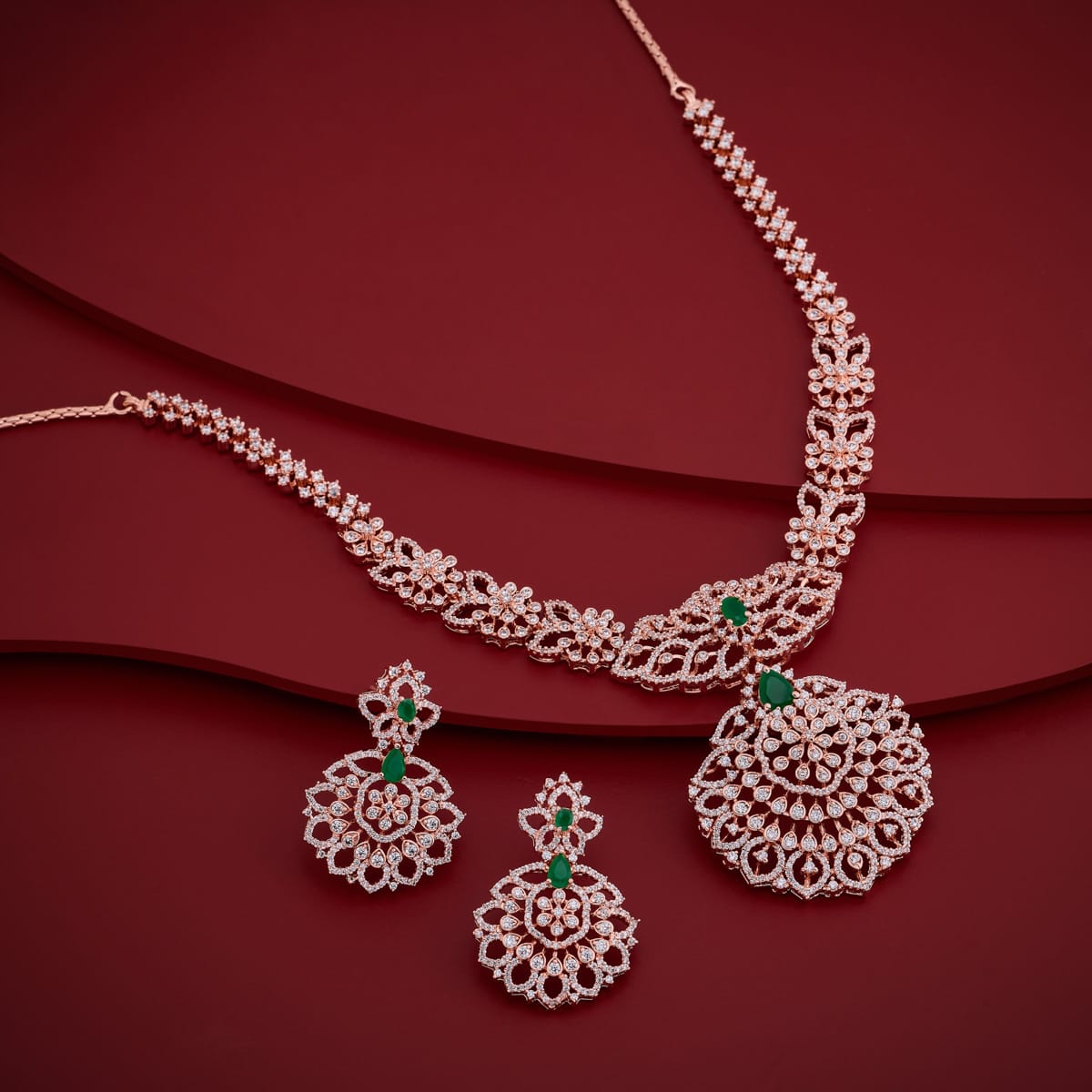 Zircon Necklace Zircon Necklace 173214