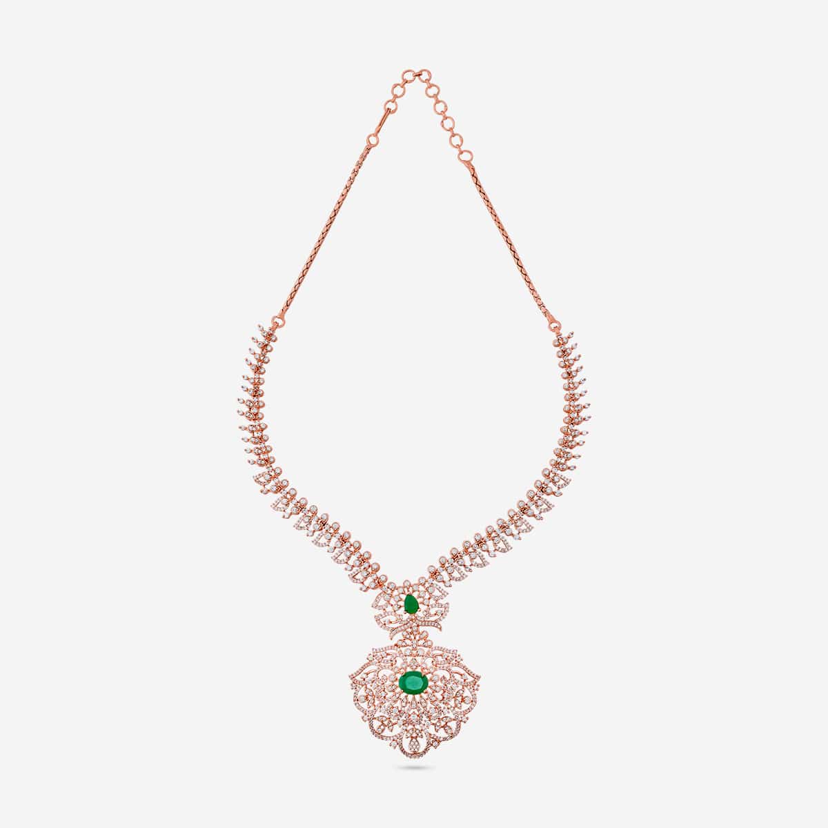 Zircon Necklace Zircon Necklace 173216