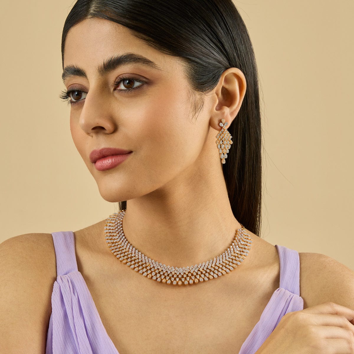 Zircon Necklace Zircon Necklace 173252