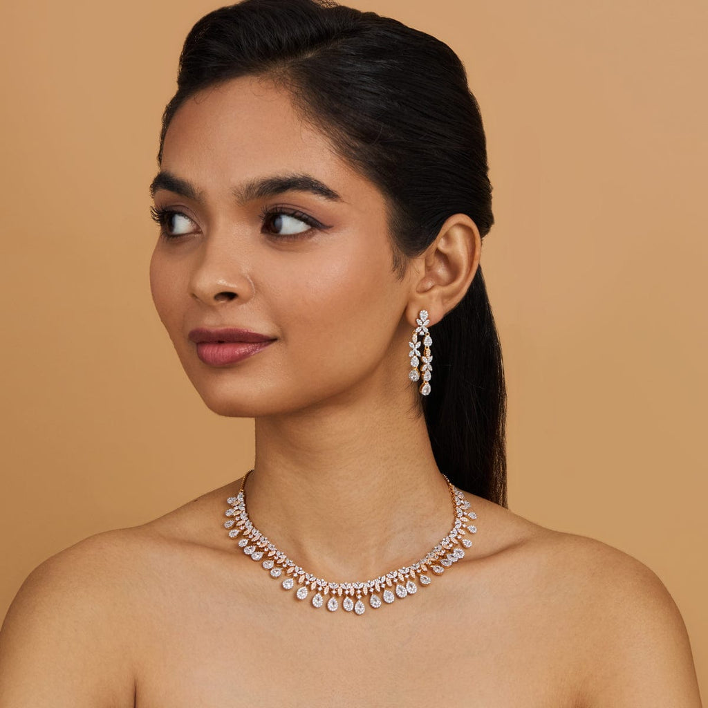 Zircon Necklace Zircon Necklace 175698