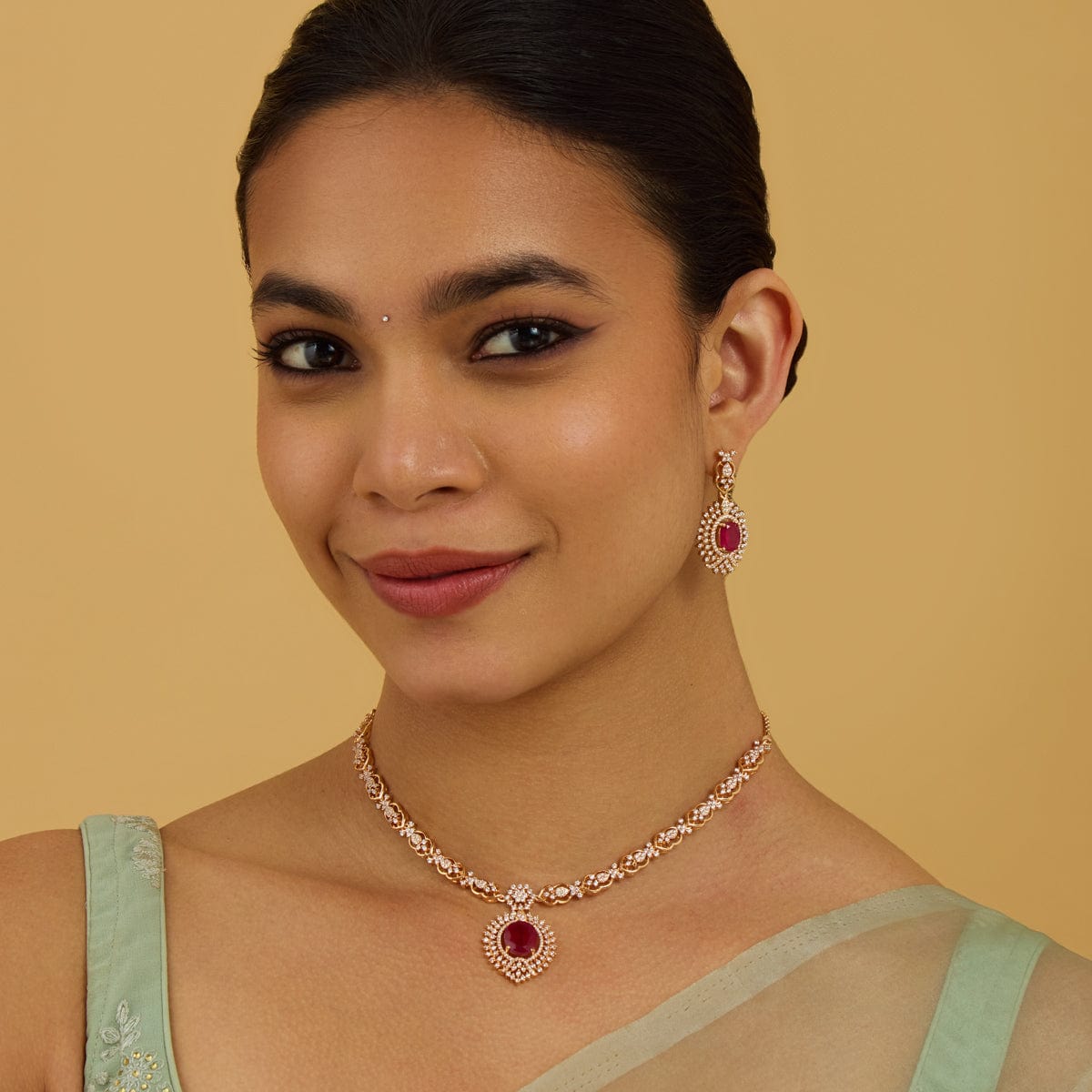 Zircon Necklace Zircon Necklace 177070