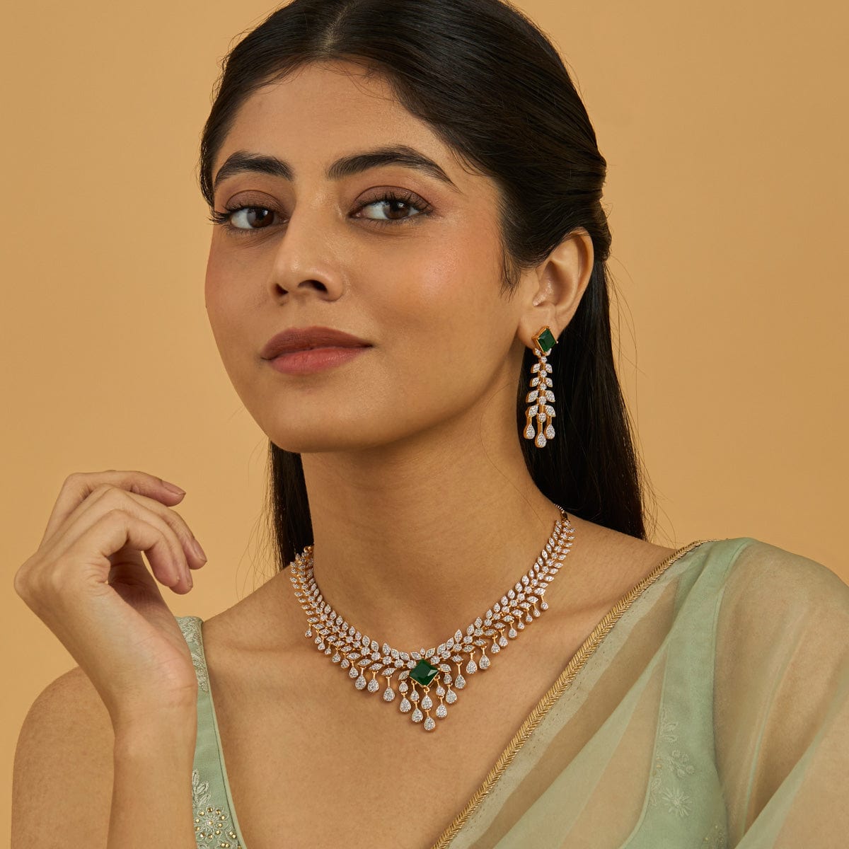 Zircon Necklace Zircon Necklace 177071