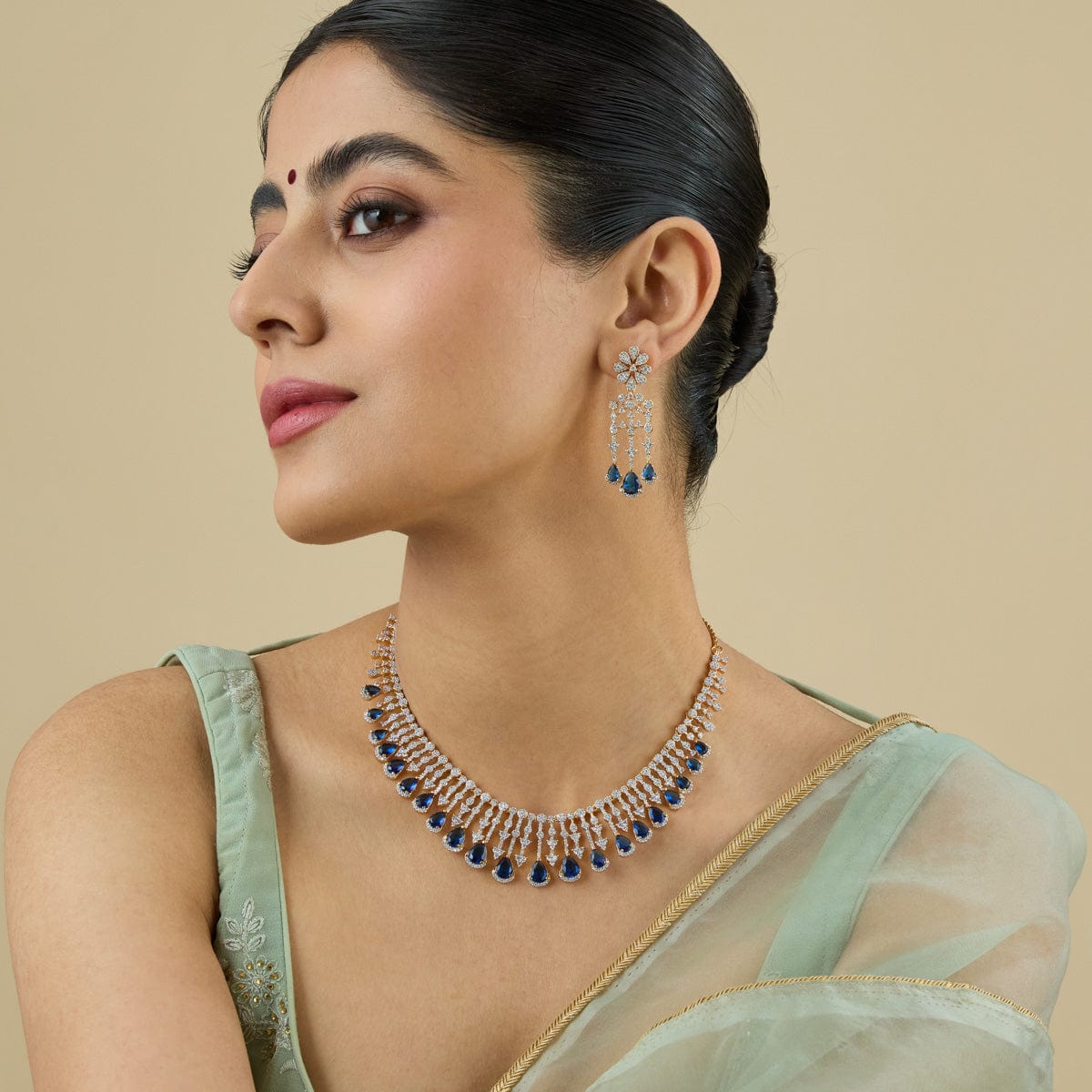 Zircon Necklace Zircon Necklace 177104