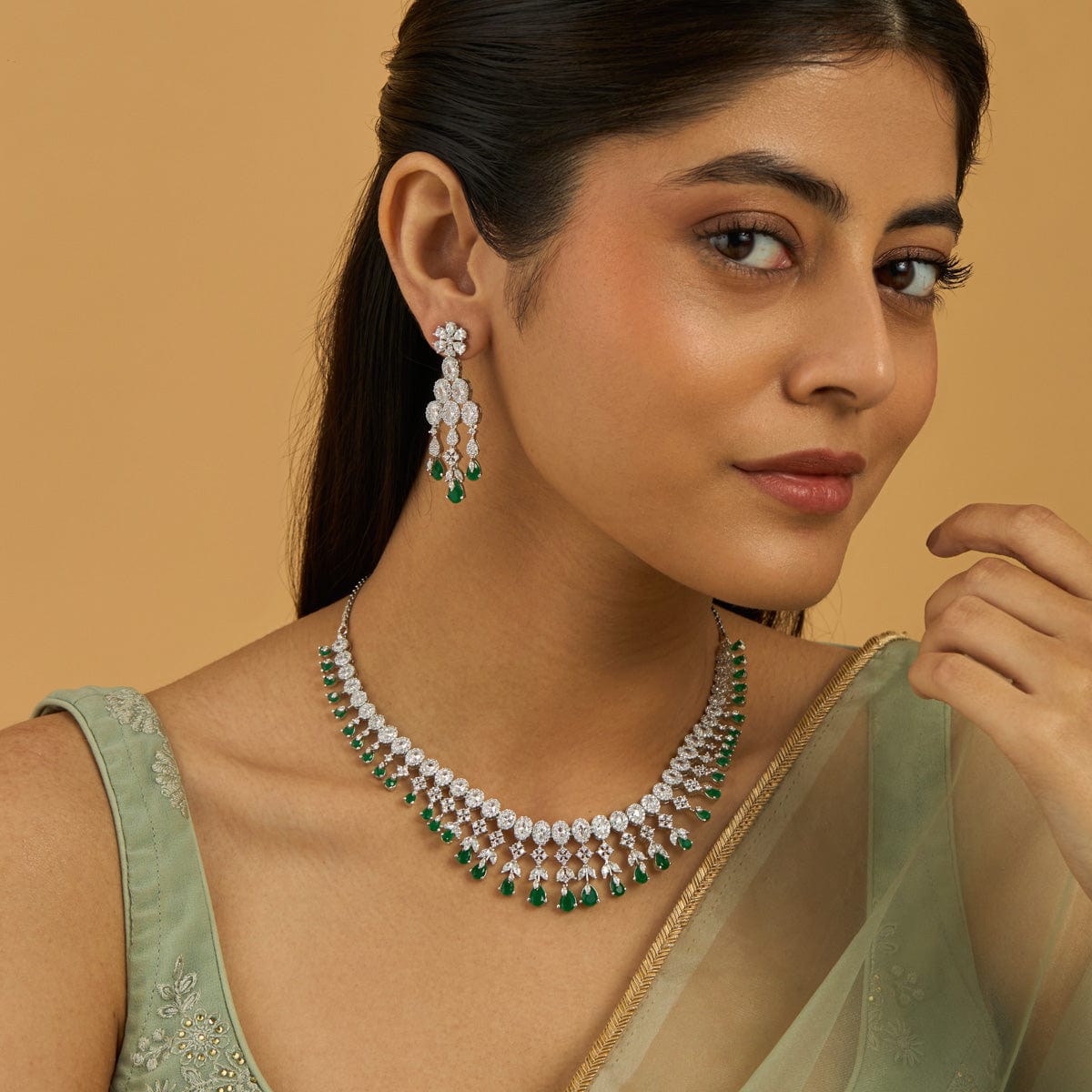 Zircon Necklace Zircon Necklace 177113