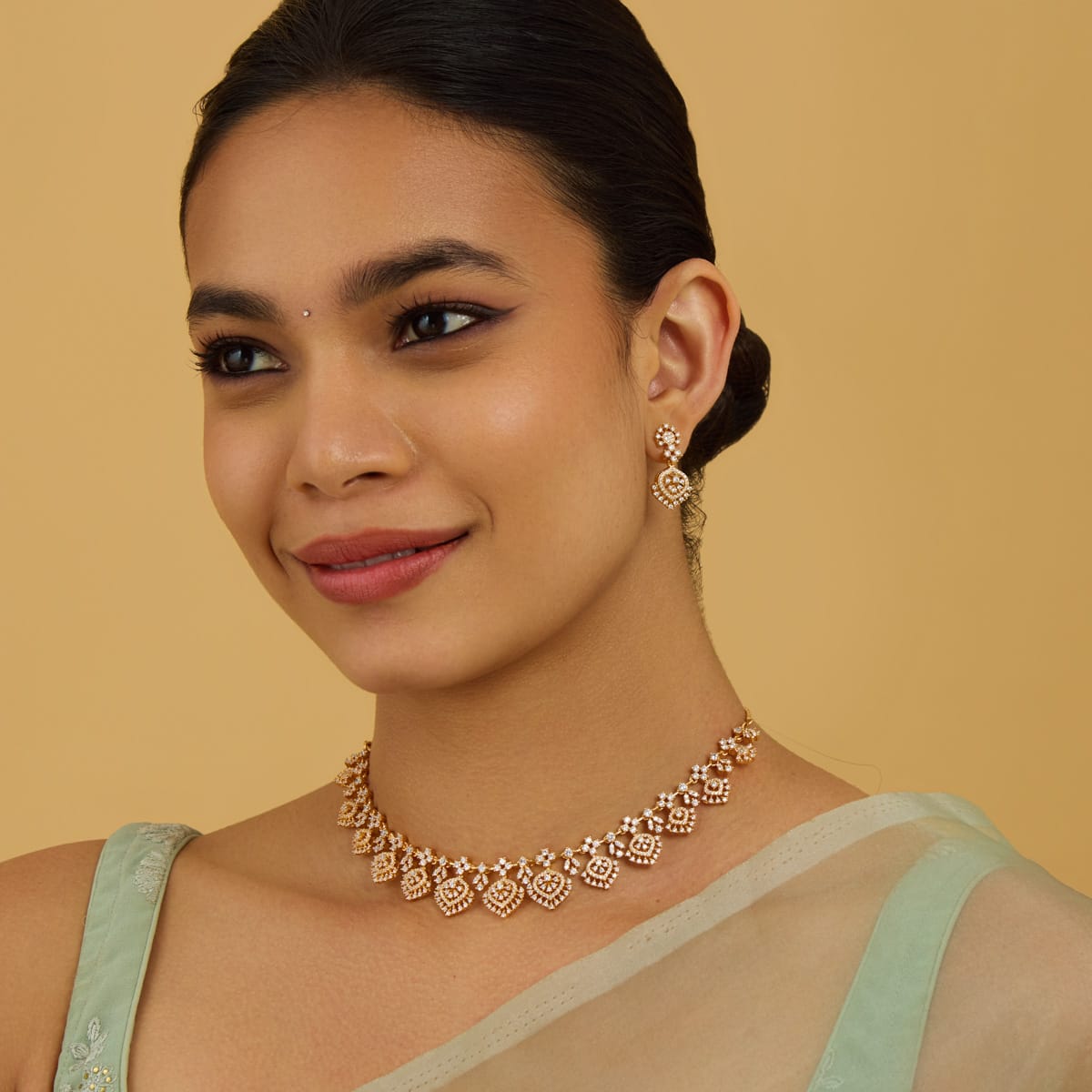 Zircon Necklace Zircon Necklace 178002