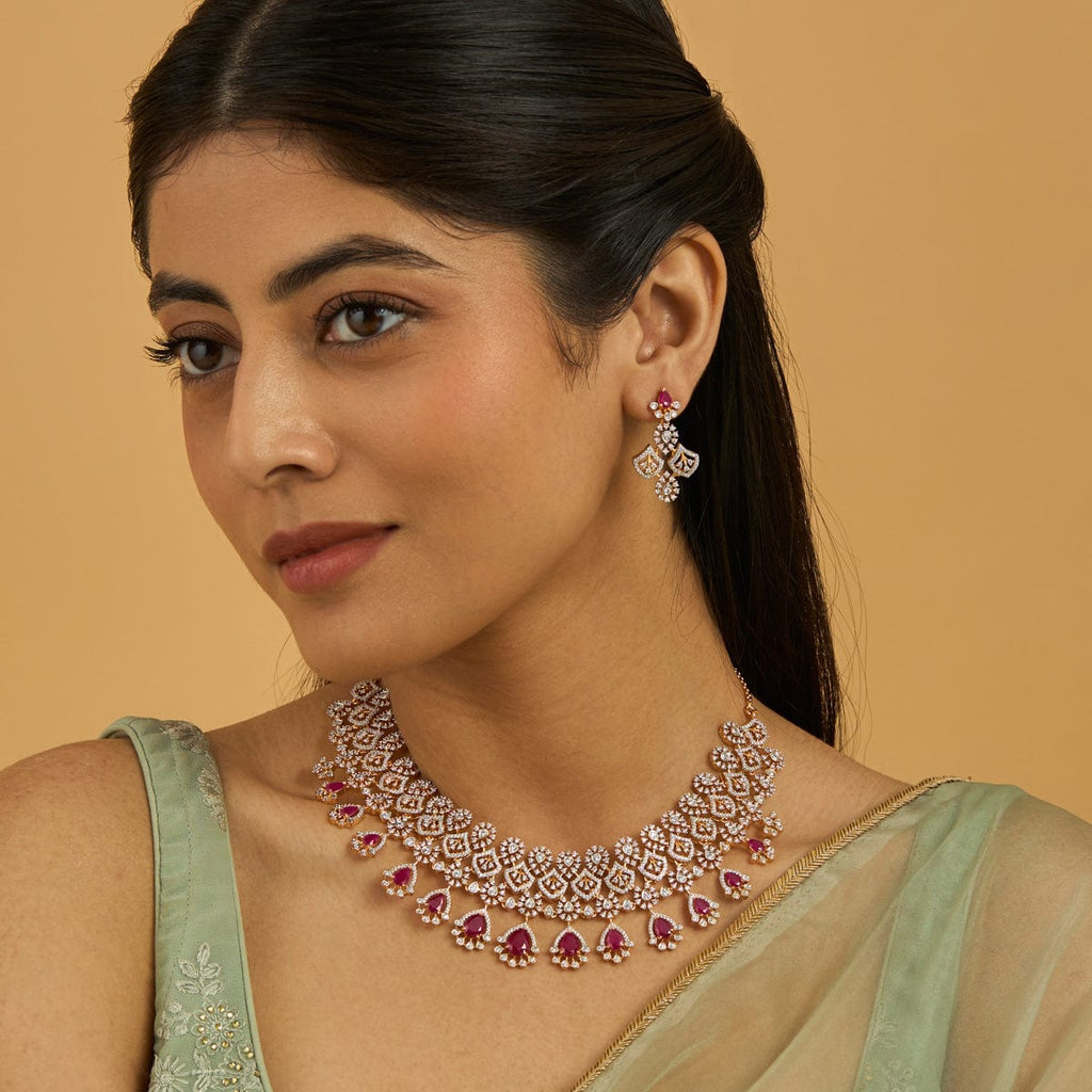 Zircon Necklace Zircon Necklace 178007