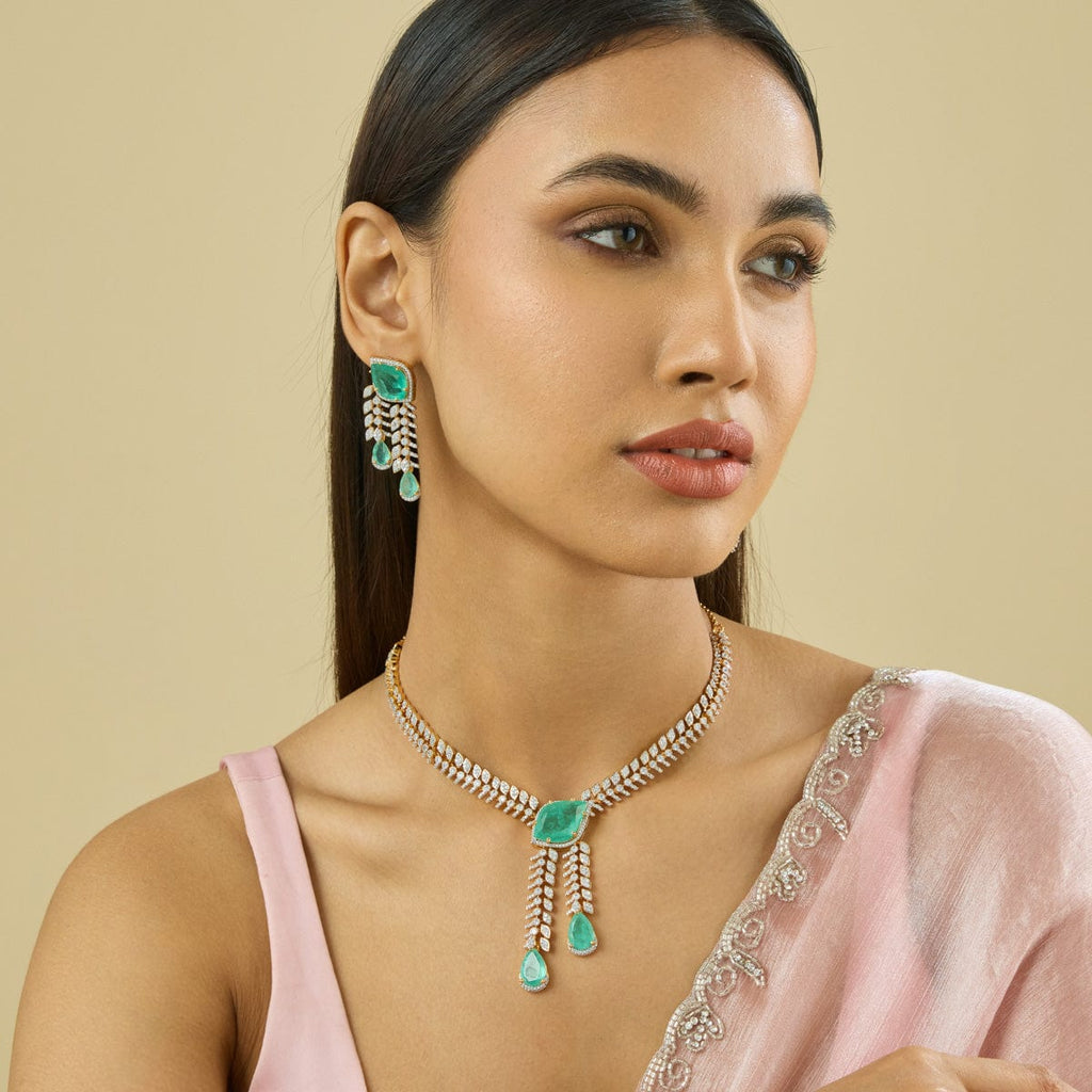 Zircon Necklace Zircon Necklace 178368