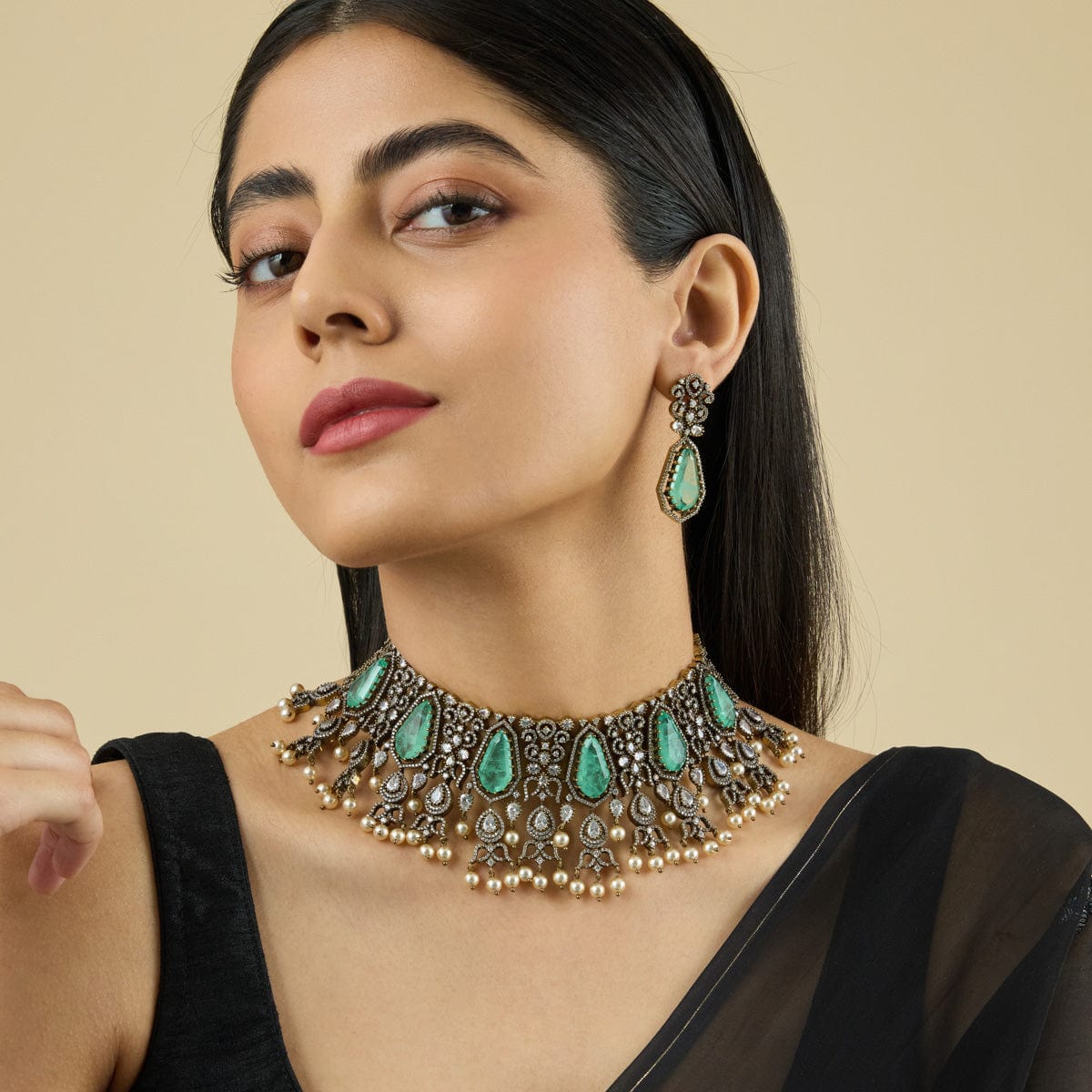 Zircon Necklace Zircon Necklace 178403