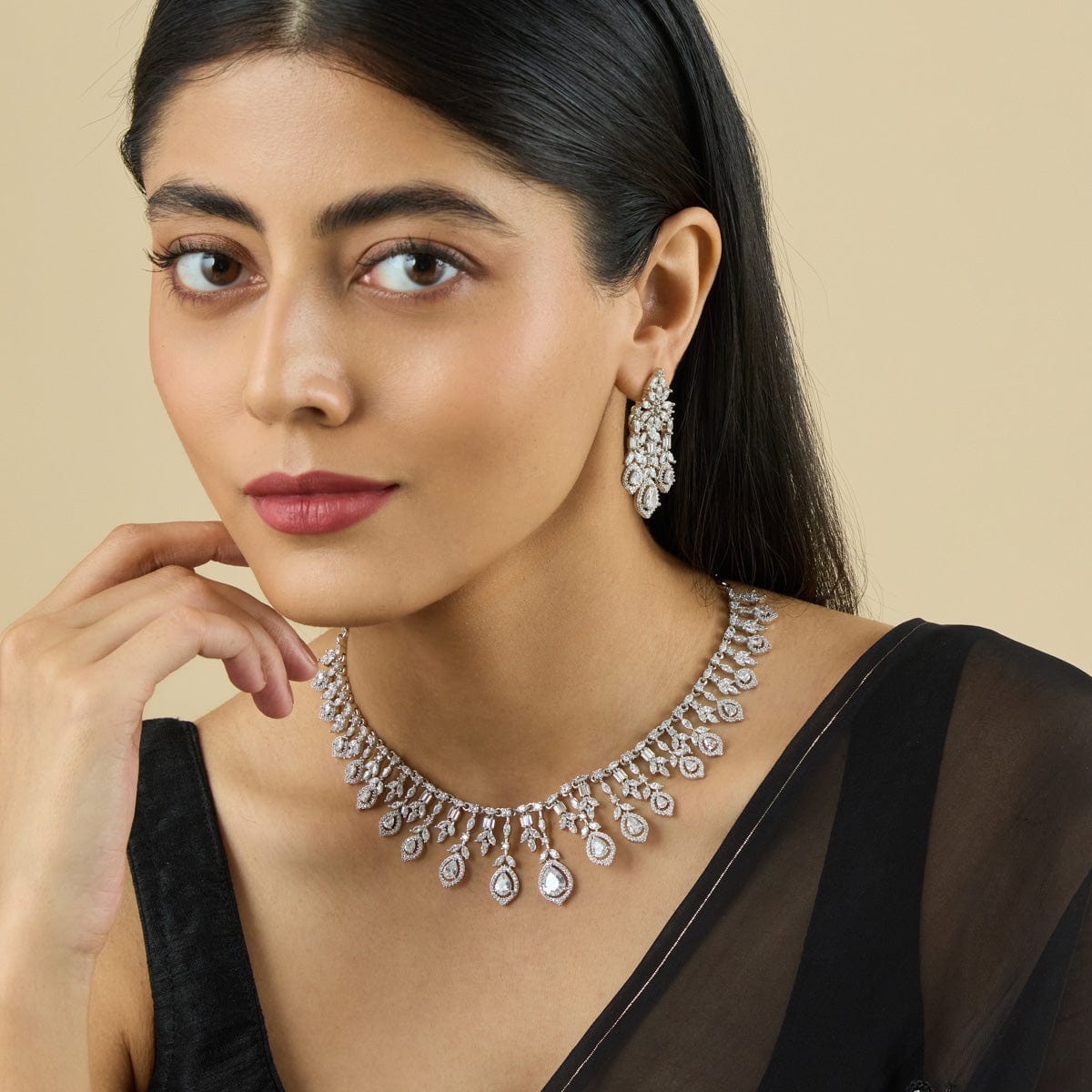 Zircon Necklace Zircon Necklace 178405