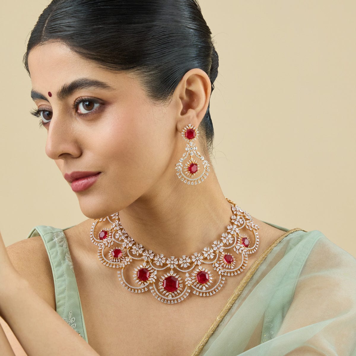 Zircon Necklace Zircon Necklace 178413