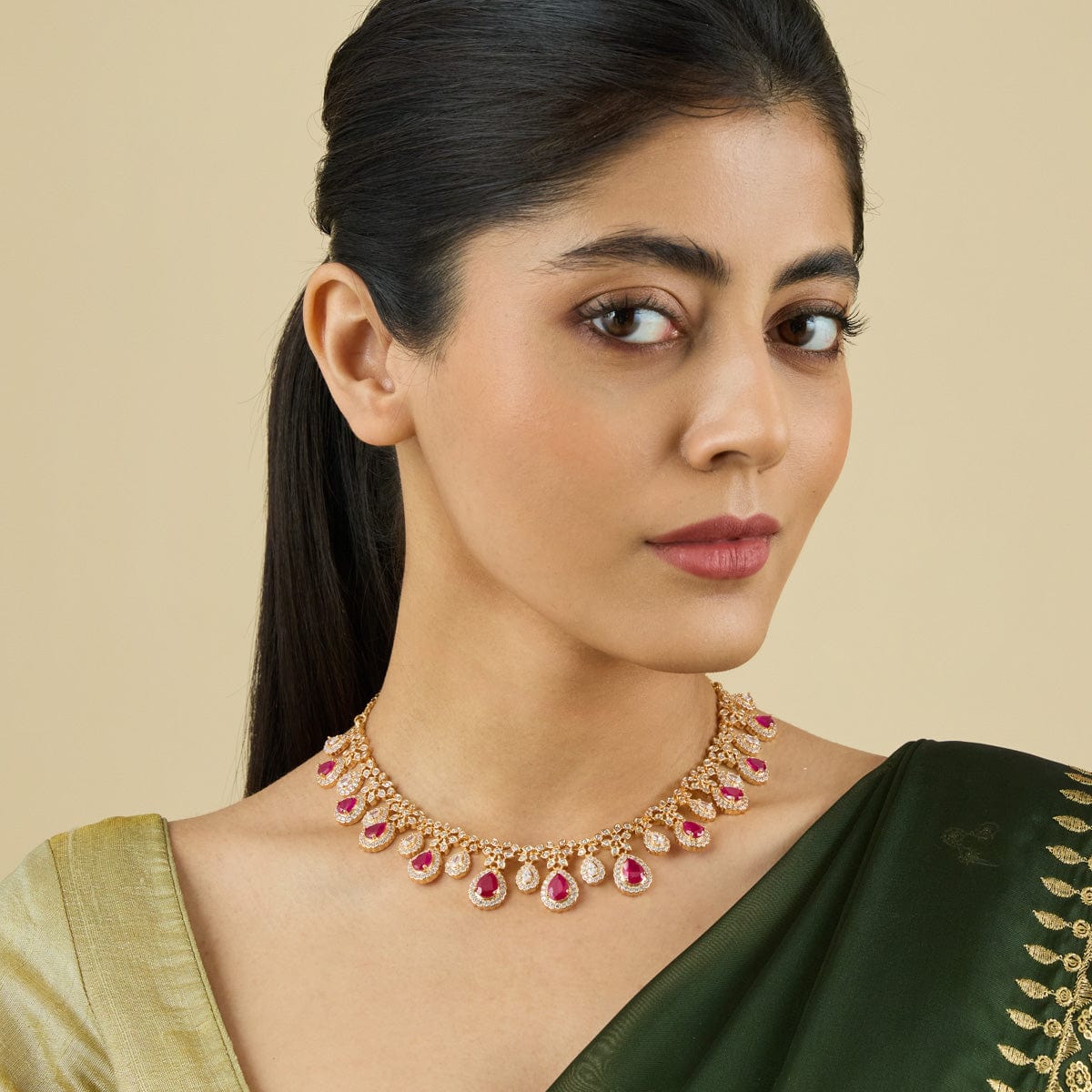 Zircon Necklace Zircon Necklace 178608