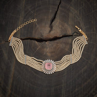 Zircon Necklace Zircon Necklace 180301