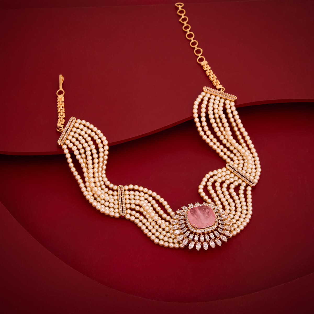 Zircon Necklace Zircon Necklace 180301