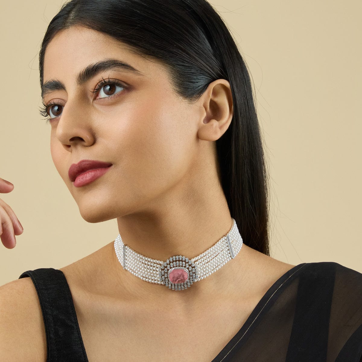 Zircon Necklace Zircon Necklace 180302