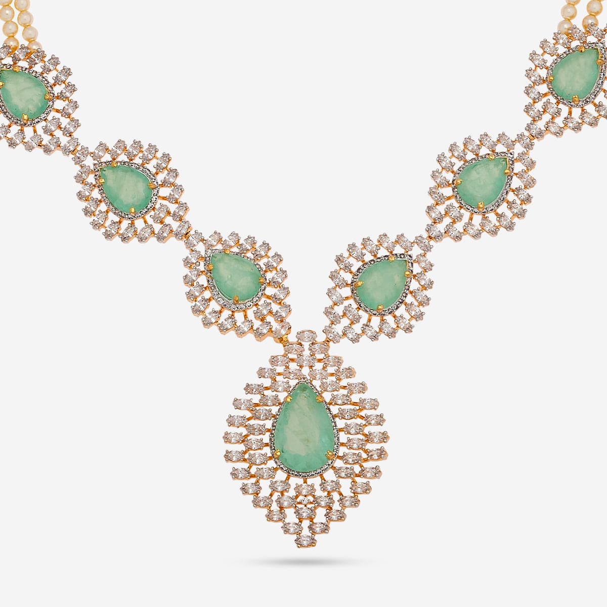 Zircon Necklace Zircon Necklace 180304