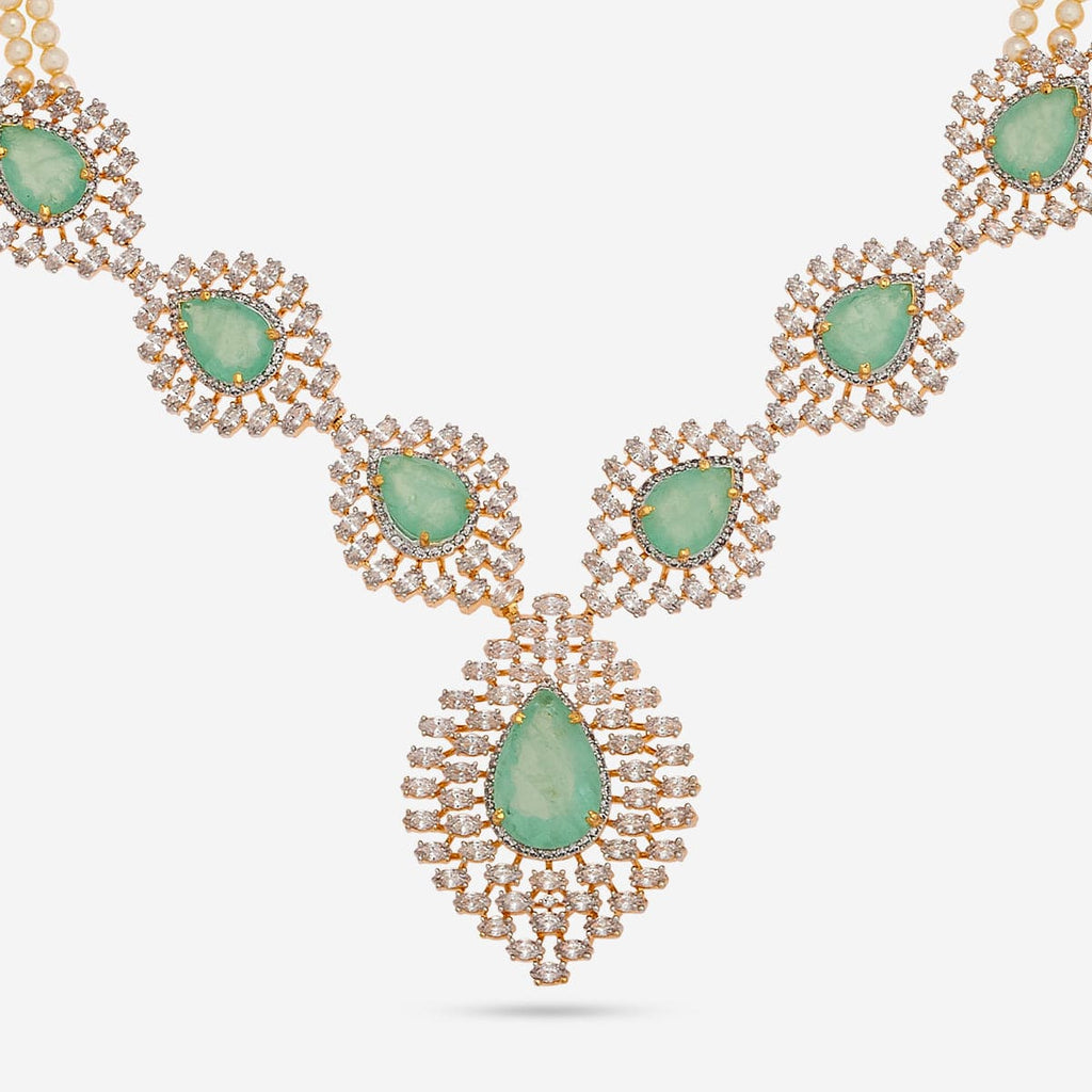 Zircon Necklace Zircon Necklace 180304