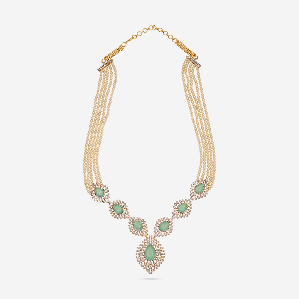 Zircon Necklace Zircon Necklace 180304