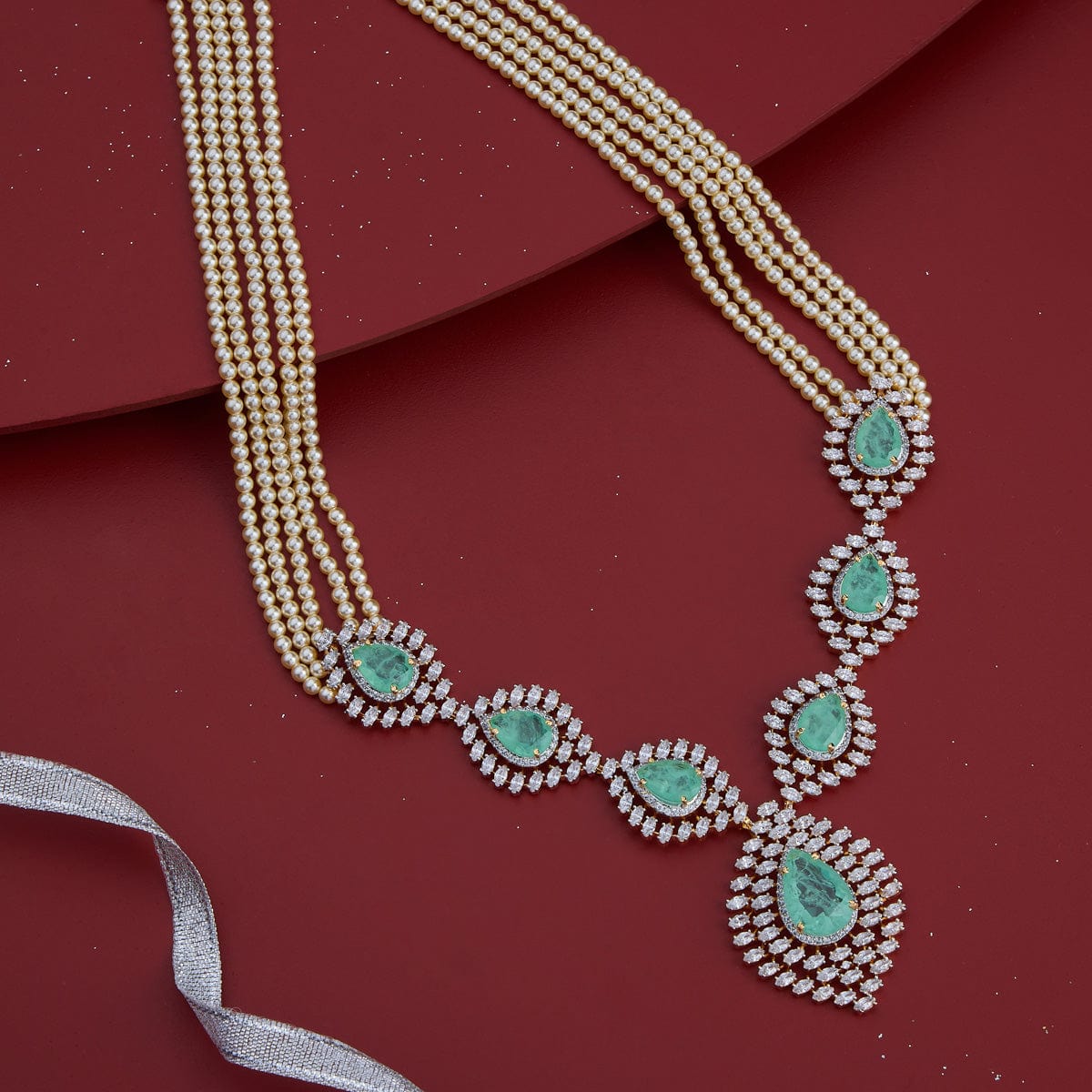 Zircon Necklace Zircon Necklace 180304