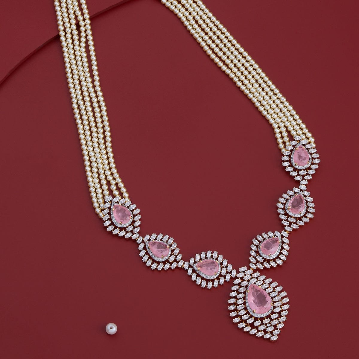 Zircon Necklace Zircon Necklace 180304