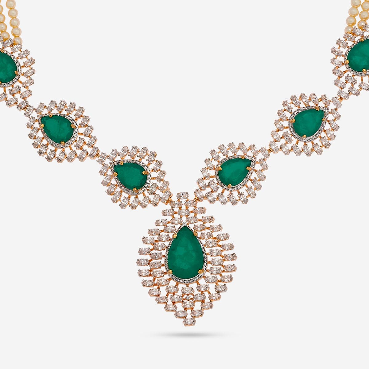 Zircon Necklace Zircon Necklace 180304