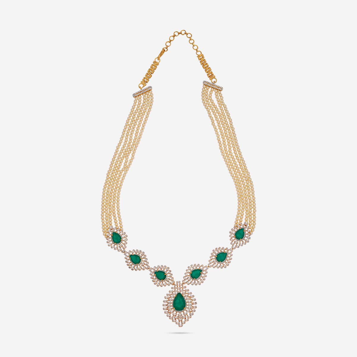 Zircon Necklace Zircon Necklace 180304