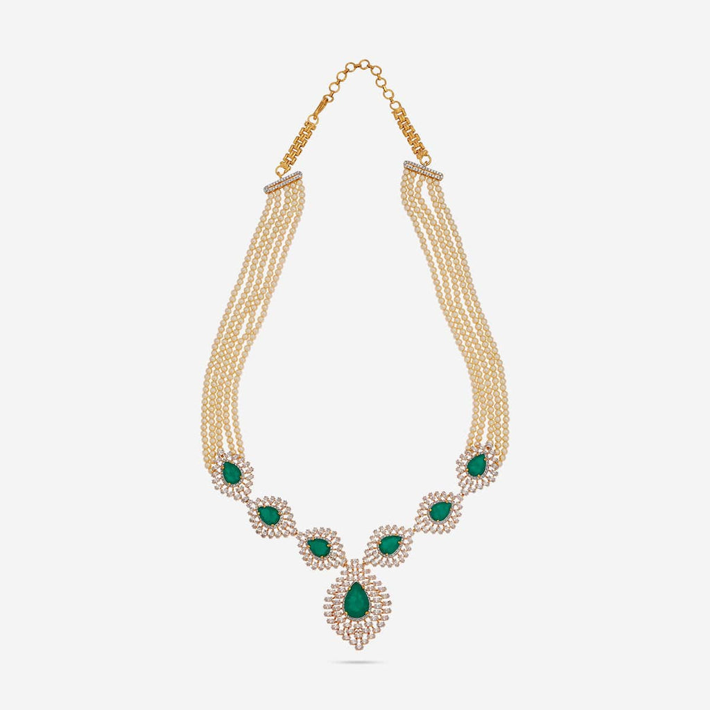 Zircon Necklace Zircon Necklace 180304