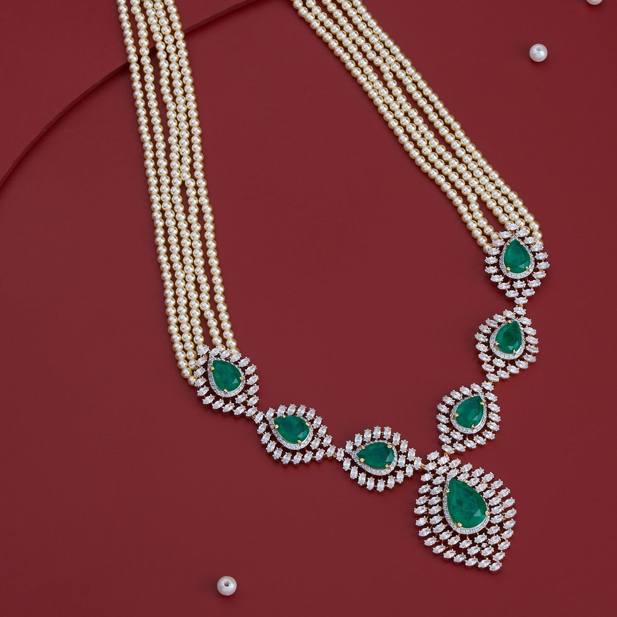 Zircon Necklace Zircon Necklace 180304