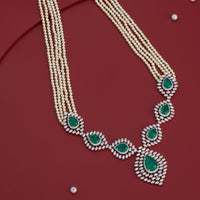 Zircon Necklace Zircon Necklace 180304