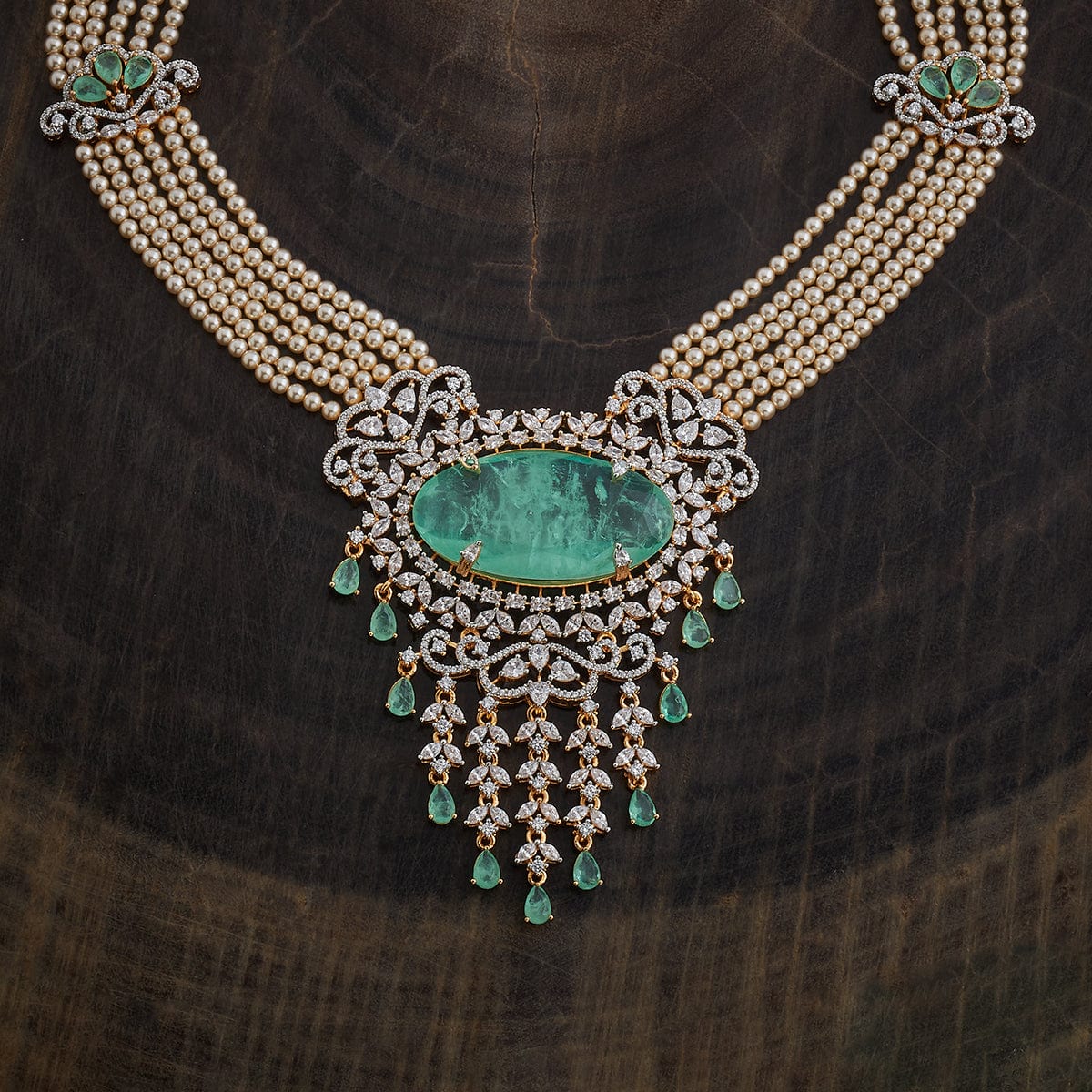 Zircon Necklace Zircon Necklace 180307