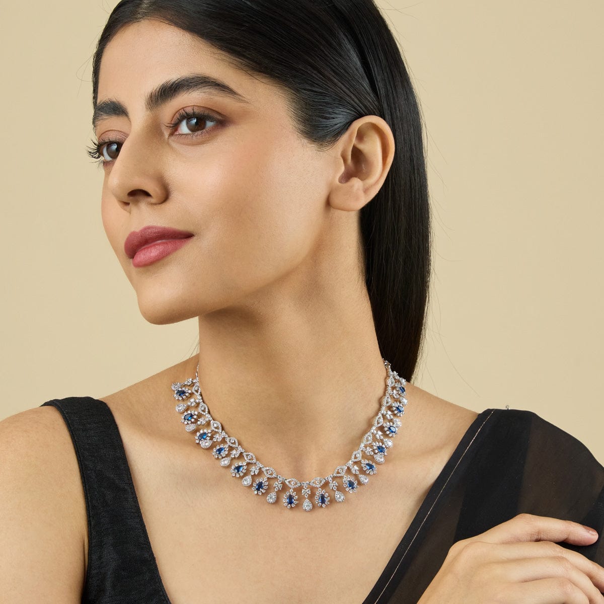 Zircon Necklace Zircon Necklace 180691