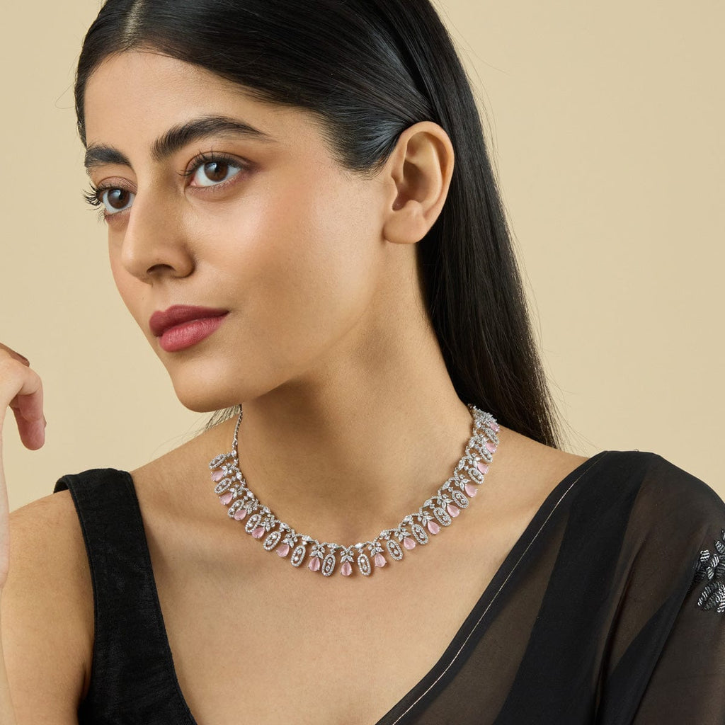 Zircon Necklace Zircon Necklace 180692