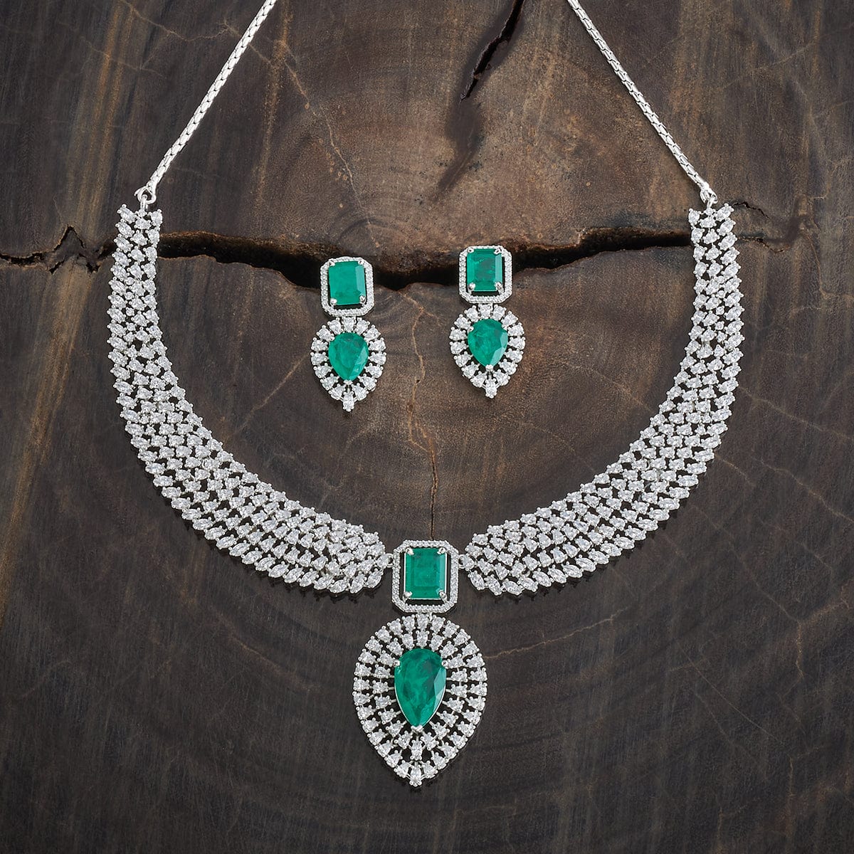 Zircon Necklace Zircon Necklace 180693