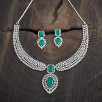 Zircon Necklace Zircon Necklace 180693