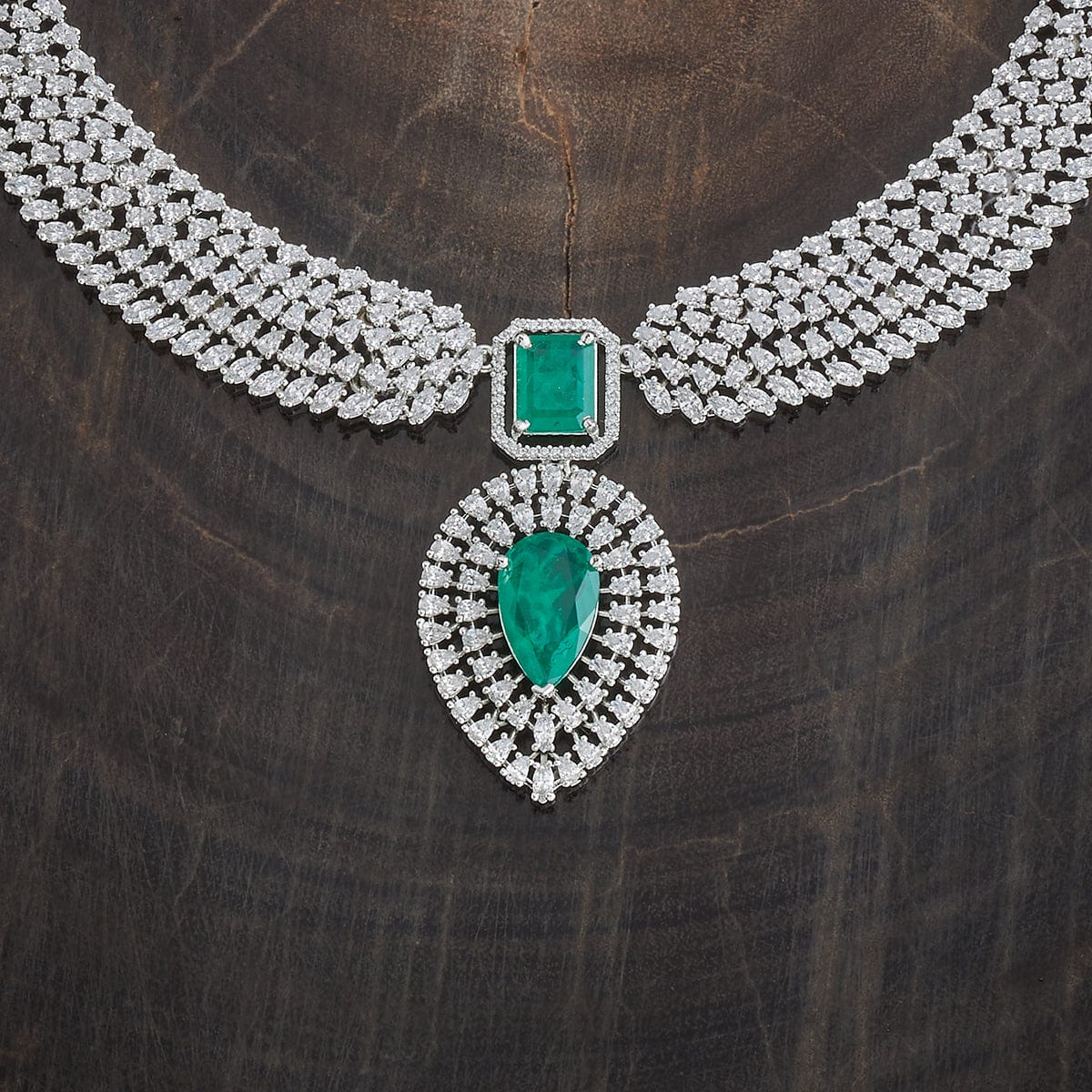 Zircon Necklace Zircon Necklace 180693