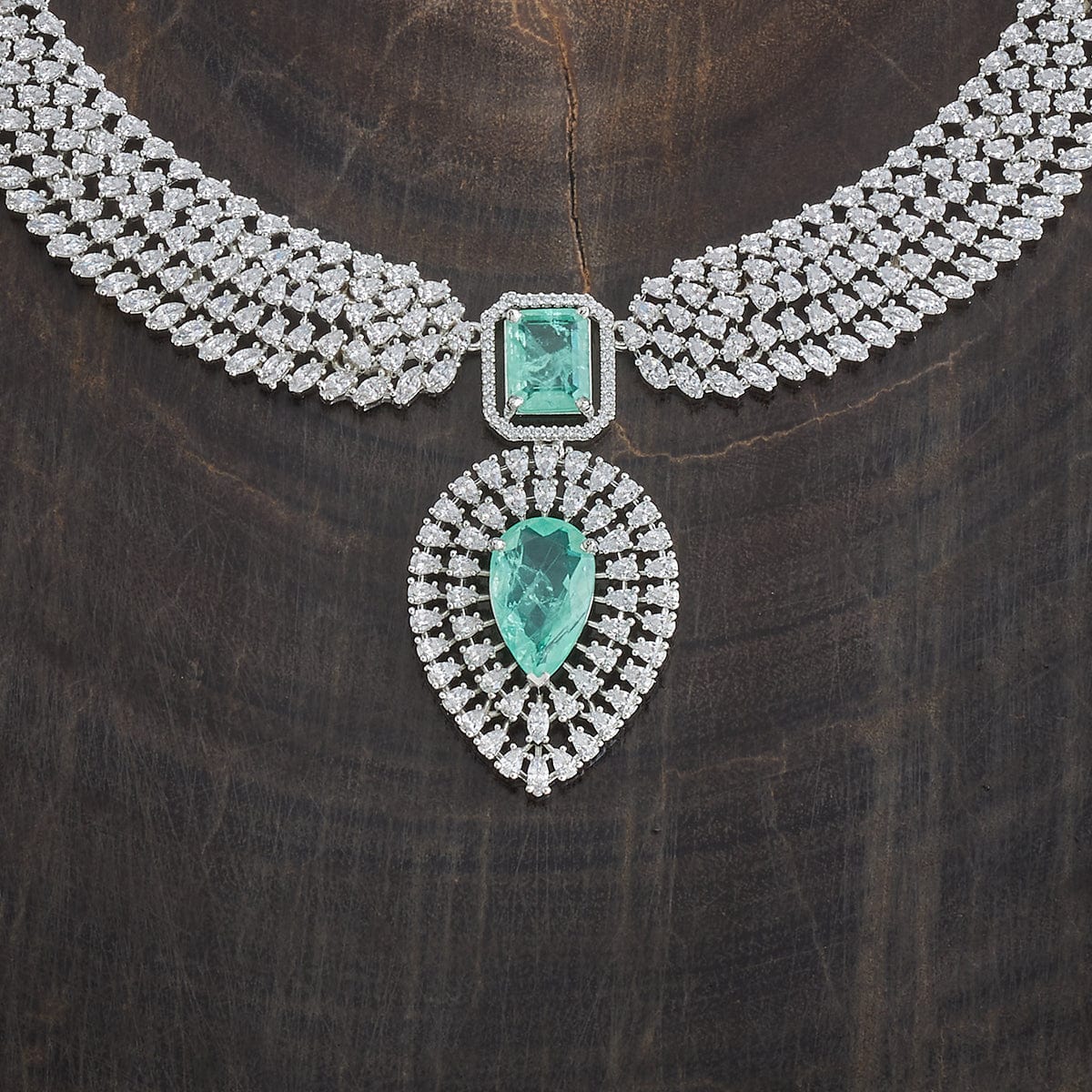 Zircon Necklace Zircon Necklace 180693