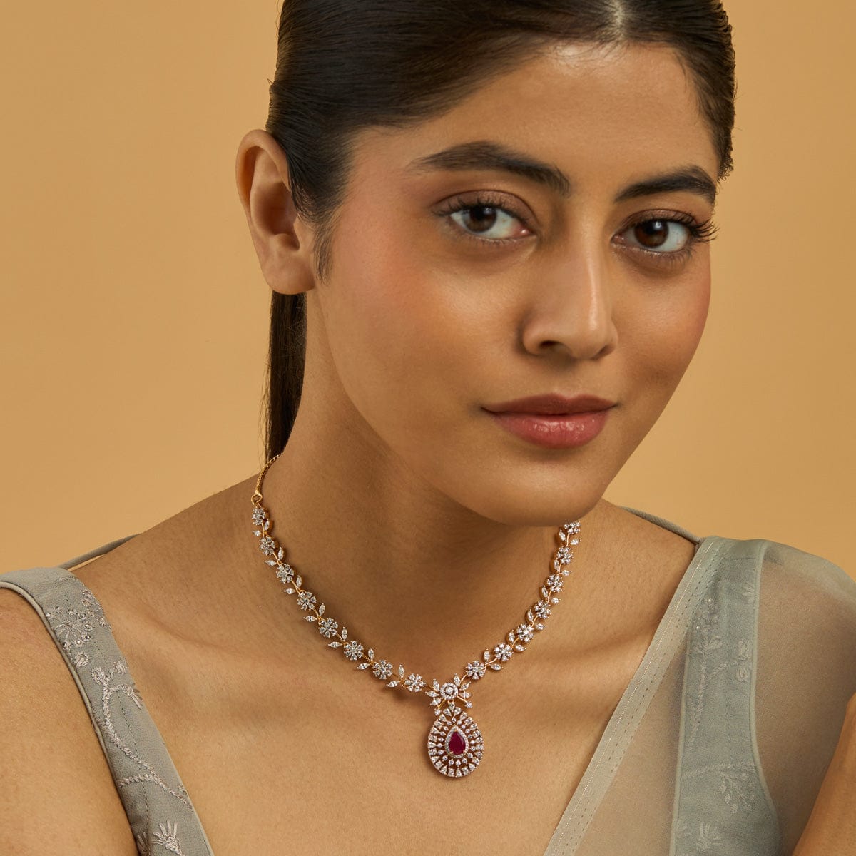 Zircon Necklace Zircon Necklace 180960