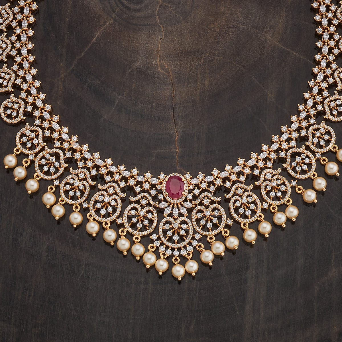 Zircon Necklace Zircon Necklace 180964