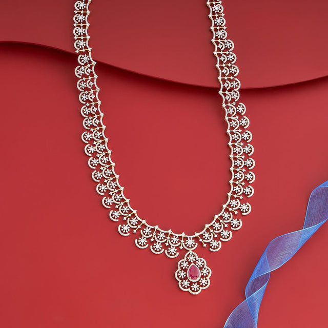 Zircon Necklace Zircon Necklace 180966