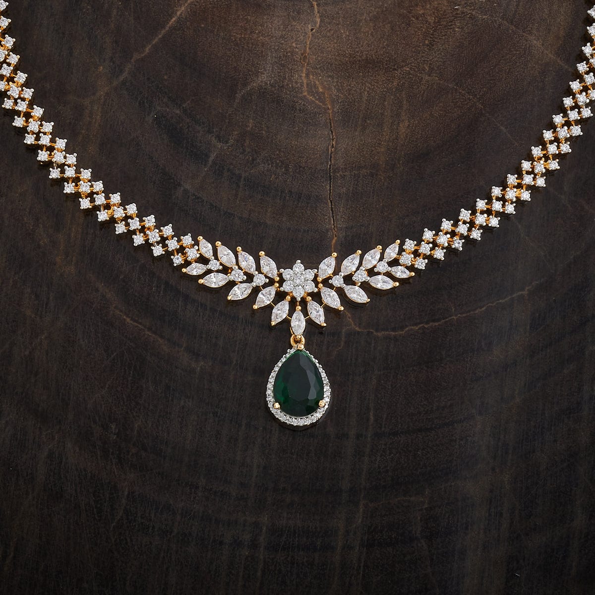 Zircon Necklace Zircon Necklace 181015