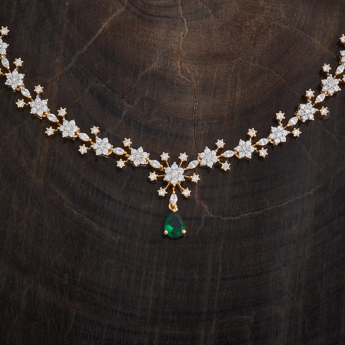 Zircon Necklace Zircon Necklace 181017