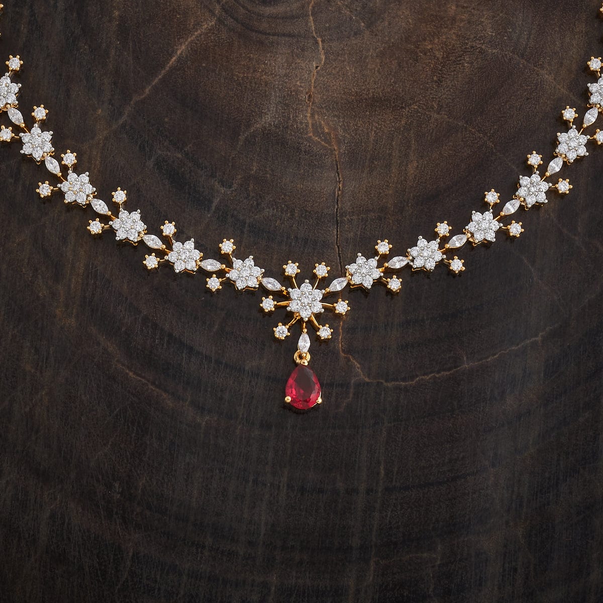 Zircon Necklace Zircon Necklace 181017