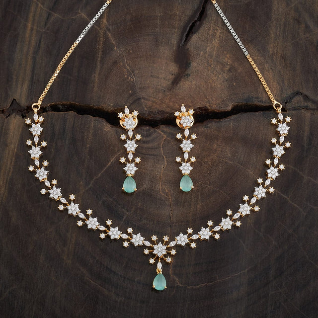 Zircon Necklace Zircon Necklace 181017