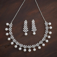 Zircon Necklace Zircon Necklace 181019