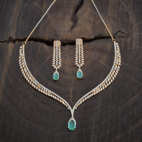 Zircon Necklace Zircon Necklace 181020