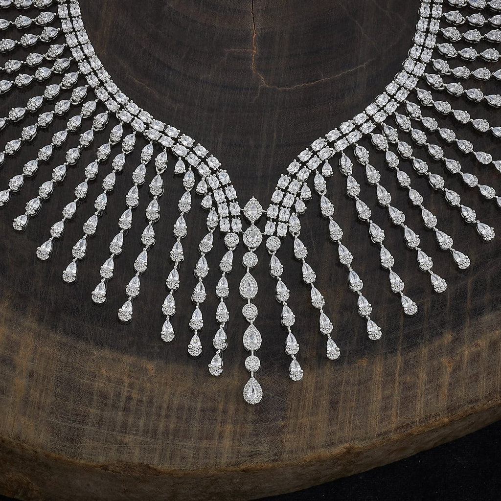 Zircon Necklace Zircon Necklace 181022
