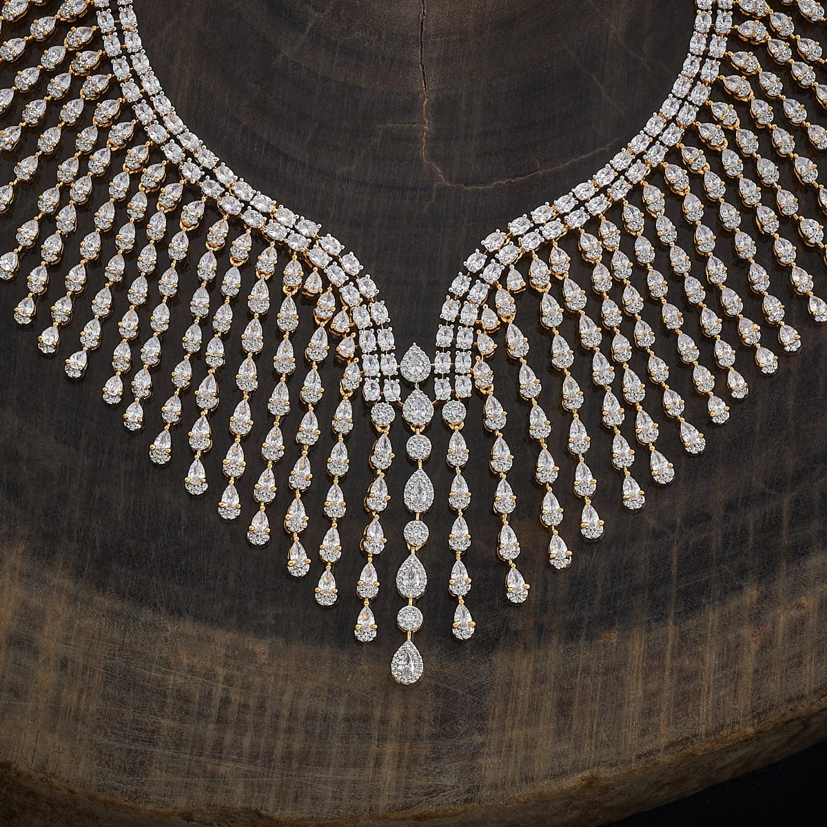 Zircon Necklace Zircon Necklace 181022